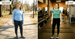 A journey of health and wellness over 7 months.