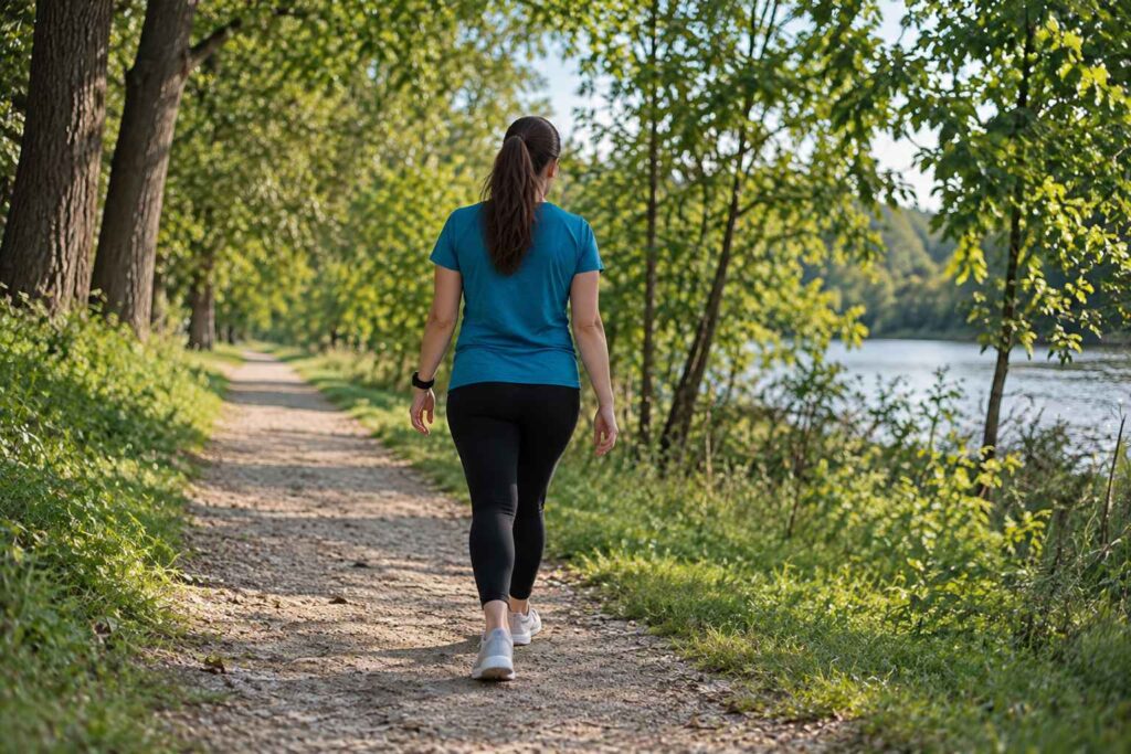 Walking after meals supporting digestion during GLP-1 therapy