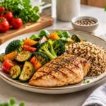 Balanced smaller plate built for a reduced appetite on GLP-1 medication